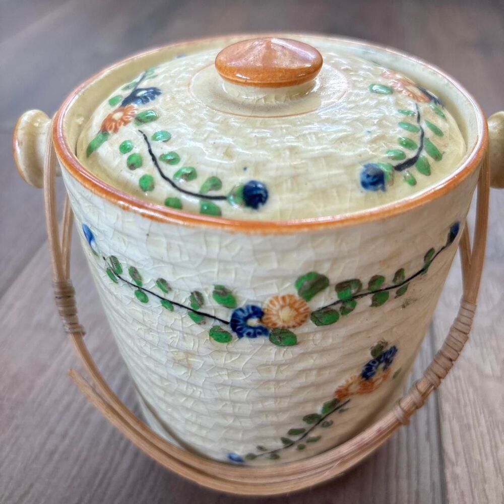 Vintage 1930s Japan biscuit dish cottage grannycore boho